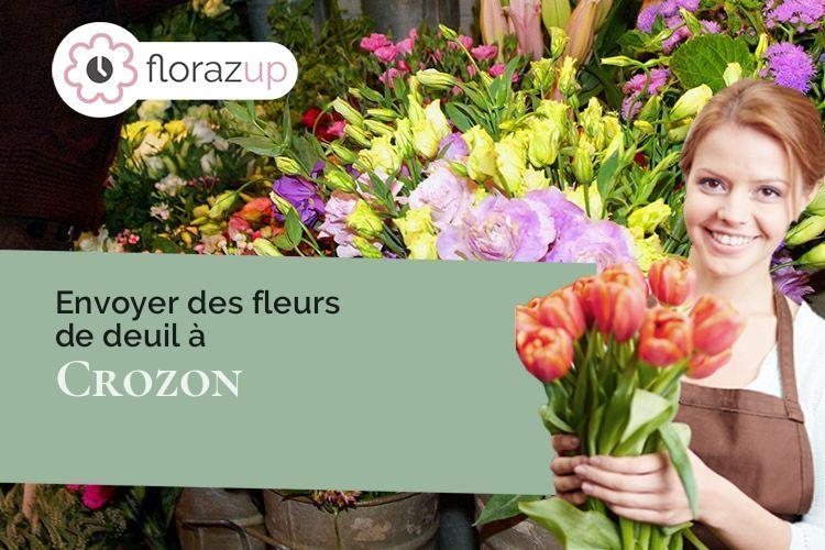 créations de fleurs pour des obsèques à Crozon (Finistère/29160)