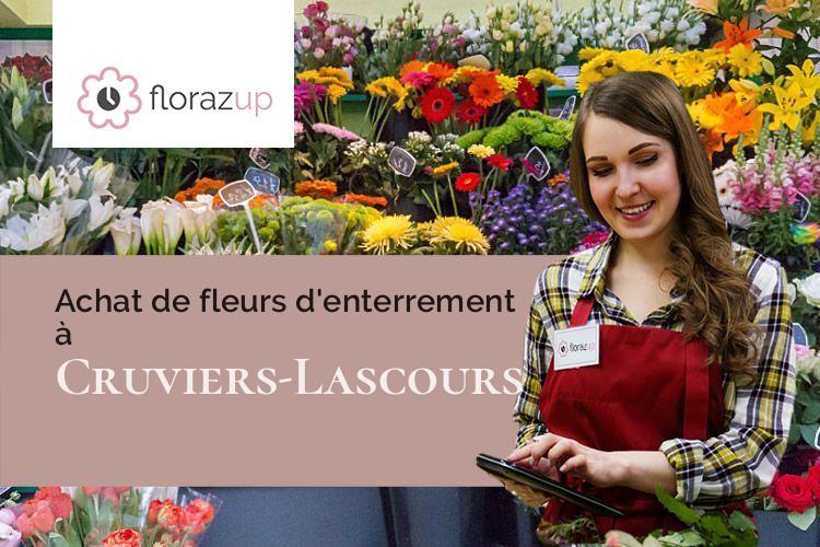 plantes pour des obsèques à Cruviers-Lascours (Gard/30360)