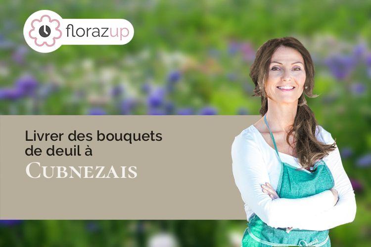 gerbes de fleurs pour un décès à Cubnezais (Gironde/33620)
