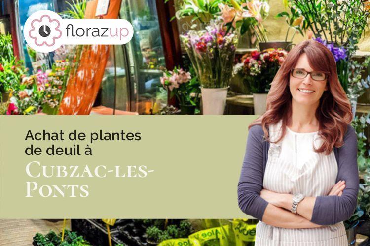 créations florales pour des obsèques à Cubzac-les-Ponts (Gironde/33240)
