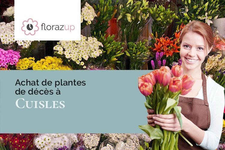 compositions florales pour une crémation à Cuisles (Marne/51700)