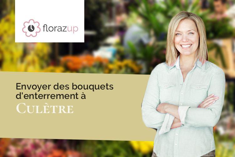 compositions florales pour un décès à Culètre (Côte-d'Or/21230)