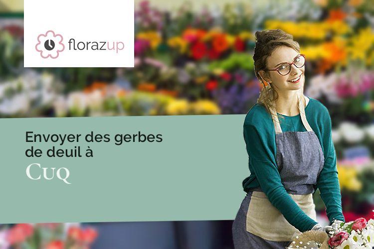 coupes de fleurs pour un enterrement à Cuq (Lot-et-Garonne/47220)