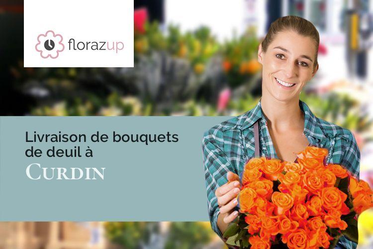 coupes de fleurs pour un décès à Curdin (Saône-et-Loire/71130)