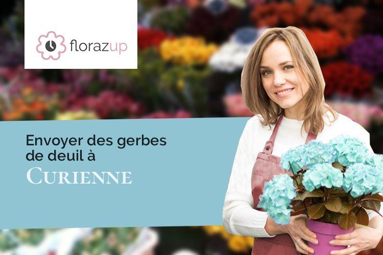 compositions florales pour une crémation à Curienne (Savoie/73190)