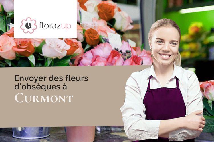 compositions de fleurs pour un décès à Curmont (Haute-Marne/52330)