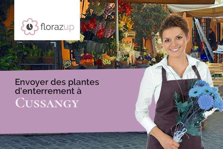 plantes pour des funérailles à Cussangy (Aube/10210)