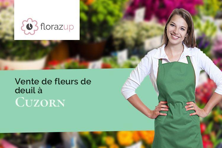 créations florales pour un décès à Cuzorn (Lot-et-Garonne/47500)