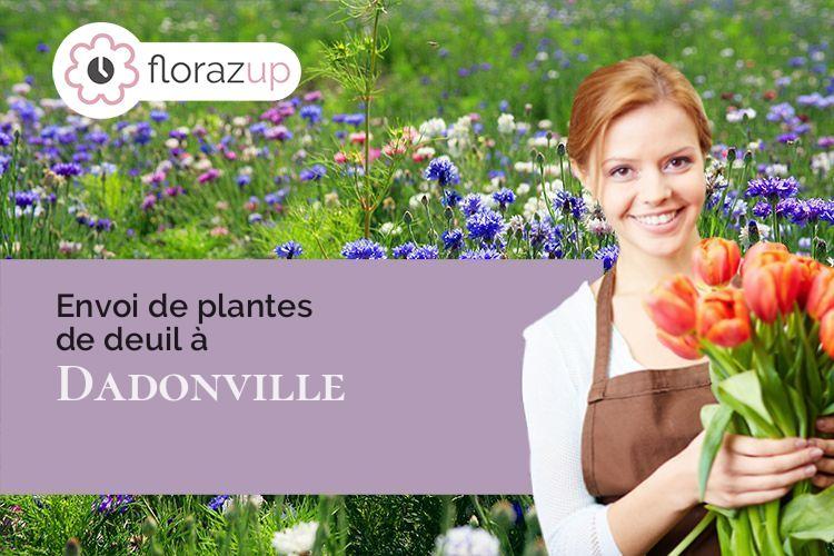 compositions florales pour un décès à Dadonville (Loiret/45300)