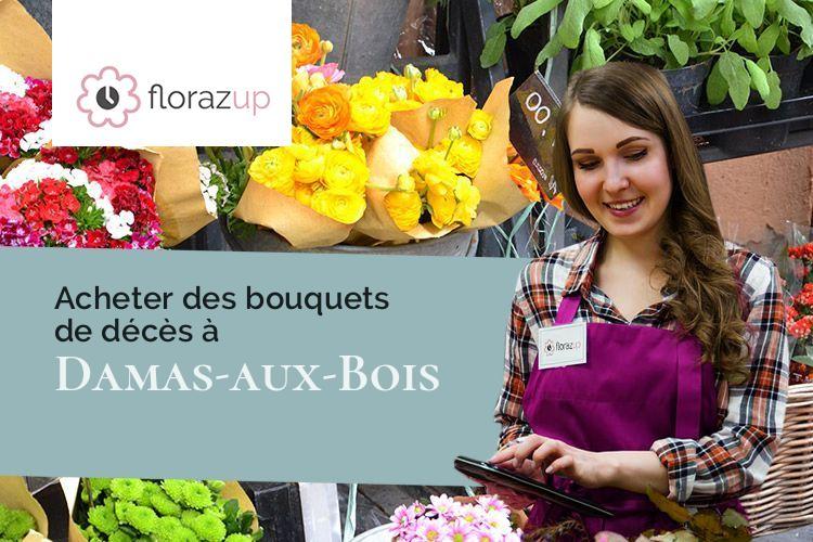 compositions florales pour un décès à Damas-aux-Bois (Vosges/88330)