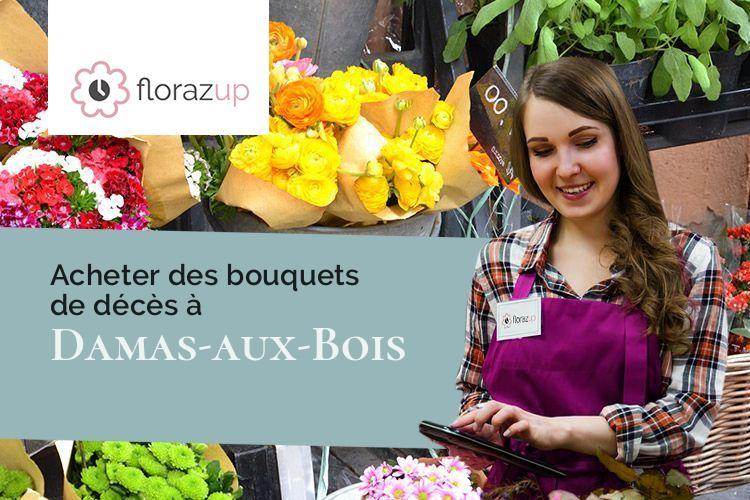 compositions florales pour un décès à Damas-aux-Bois (Vosges/88330)