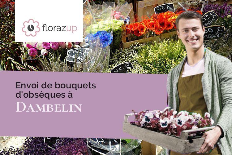 créations florales pour un deuil à Dambelin (Doubs/25150)