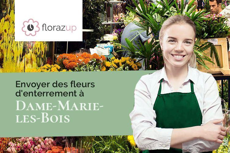 couronnes florales pour un décès à Dame-Marie-les-Bois (Indre-et-Loire/37110)