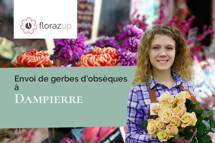 créations florales pour une crémation à Dampierre (Calvados/14350)