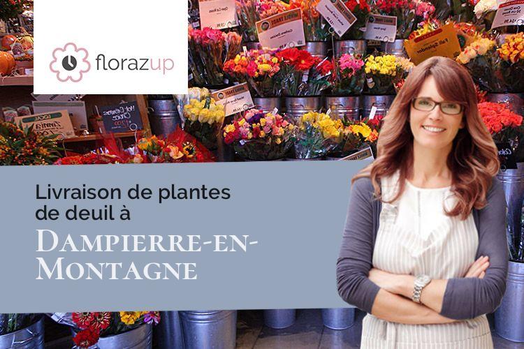 plantes pour un enterrement à Dampierre-en-Montagne (Côte-d'Or/21350)