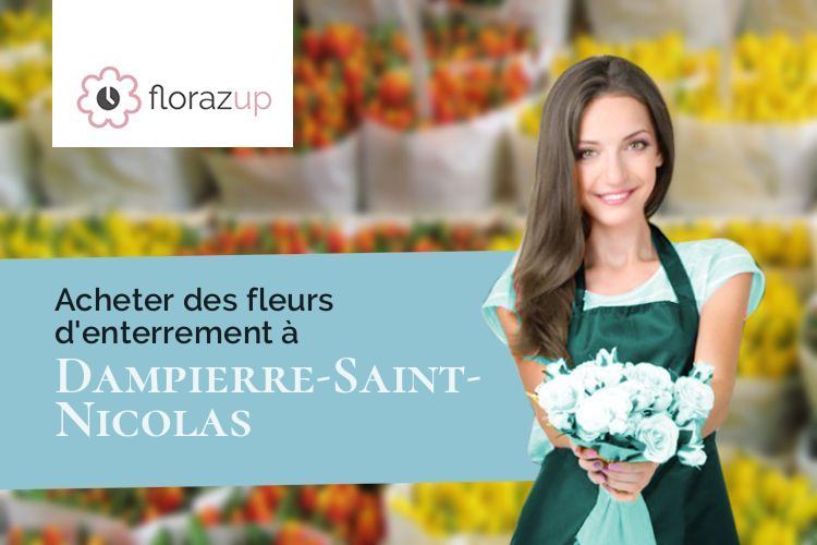 compositions florales pour un décès à Dampierre-Saint-Nicolas (Seine-Maritime/76510)