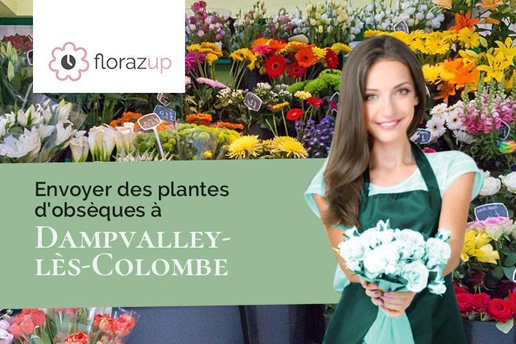 compositions de fleurs pour des funérailles à Dampvalley-lès-Colombe (Haute-Saône/70000)