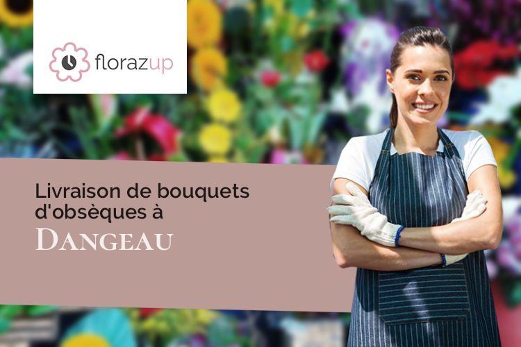 créations de fleurs pour un décès à Dangeau (Eure-et-Loir/28160)