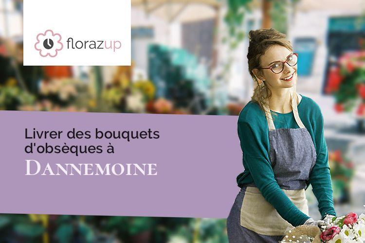 compositions de fleurs pour une crémation à Dannemoine (Yonne/89700)
