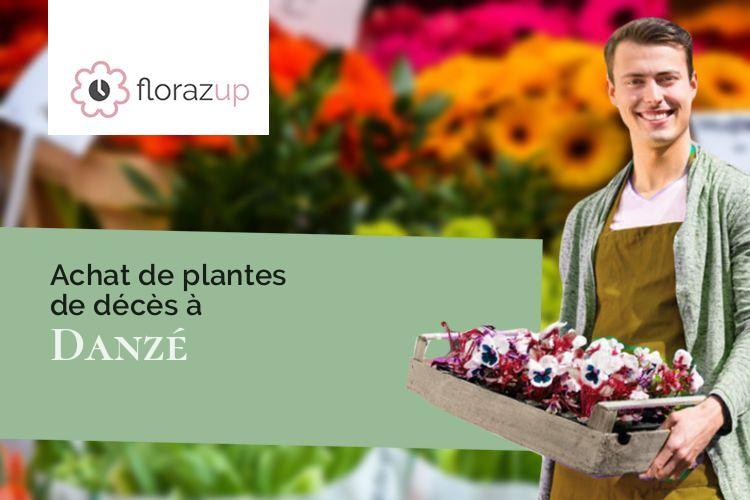 compositions de fleurs pour un décès à Danzé (Loir-et-Cher/41160)