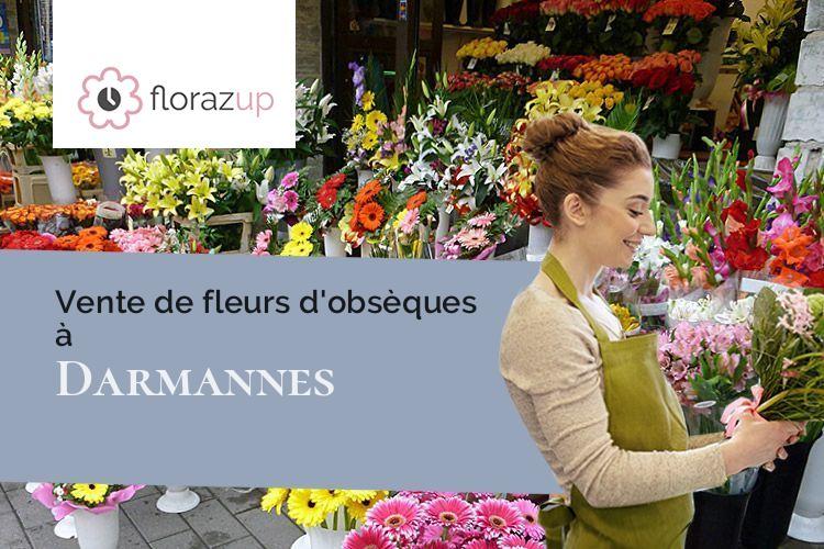 coeurs de fleurs pour un enterrement à Darmannes (Haute-Marne/52700)