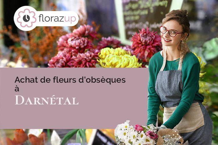 bouquets de fleurs pour des obsèques à Darnétal (Seine-Maritime/76160)