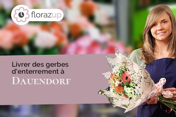 bouquets de fleurs pour une crémation à Dauendorf (Bas-Rhin/67350)