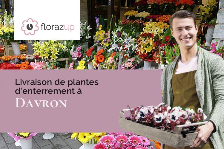 compositions florales pour des funérailles à Davron (Yvelines/78810)