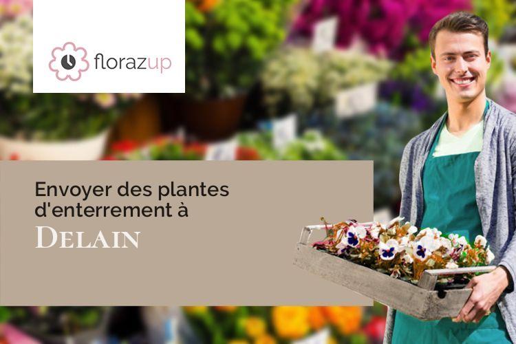 coeurs de fleurs pour une crémation à Delain (Haute-Saône/70180)