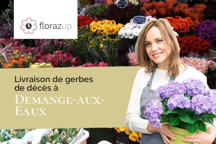 créations florales pour des obsèques à Demange-aux-Eaux (Meuse/55130)