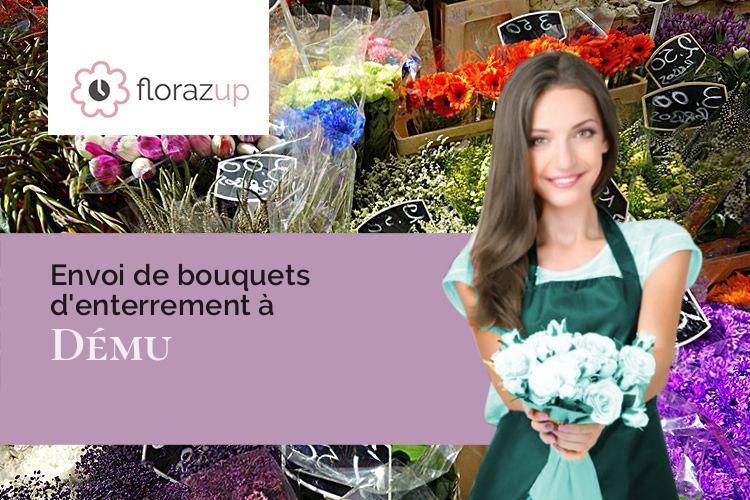 gerbes de fleurs pour des obsèques à Dému (Gers/32190)