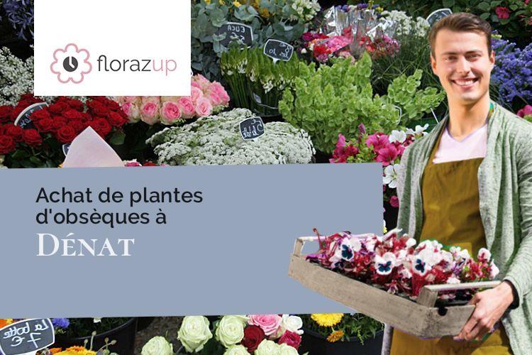 compositions florales pour des obsèques à Dénat (Tarn/81120)