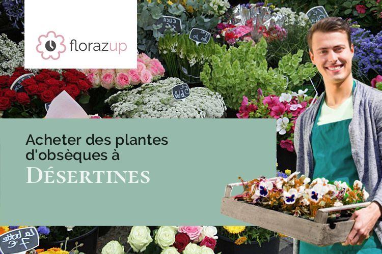 fleurs deuil pour un deuil à Désertines (Mayenne/53190)