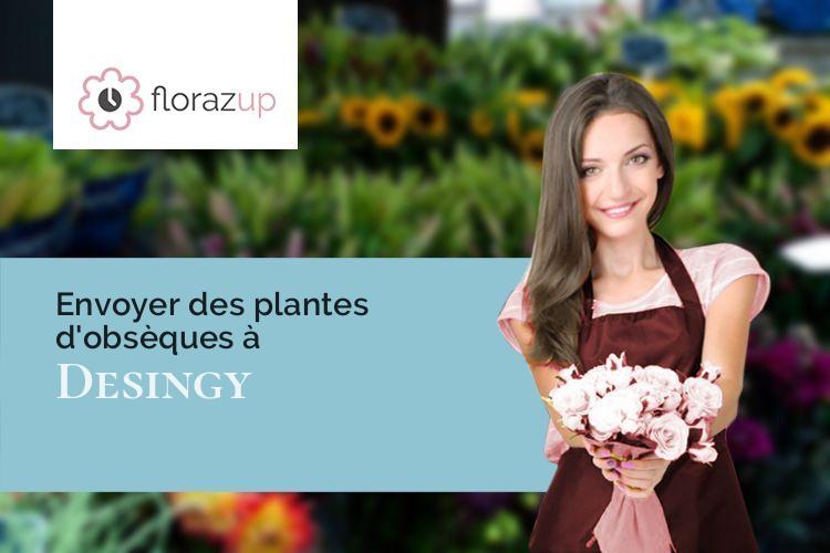 gerbes de fleurs pour des obsèques à Desingy (Haute-Savoie/74270)