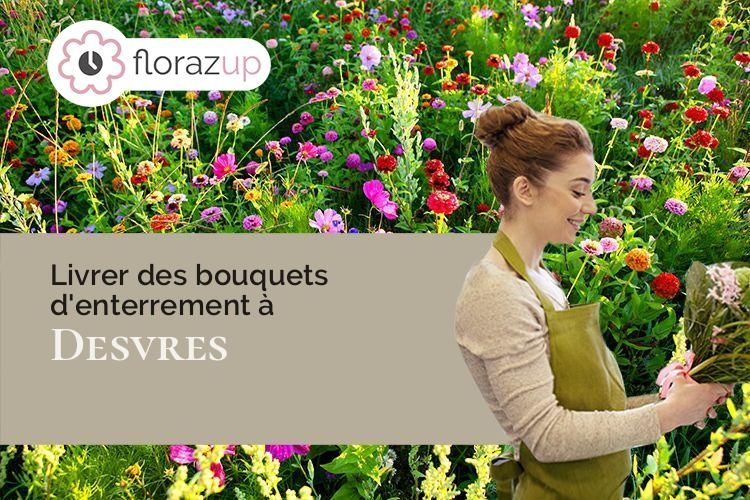 créations florales pour un deuil à Desvres (Pas-de-Calais/62240)