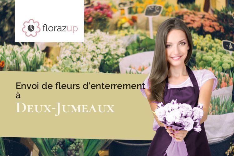 bouquets de fleurs pour des funérailles à Deux-Jumeaux (Calvados/14230)
