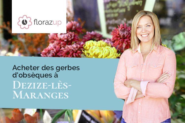 coupes de fleurs pour un décès à Dezize-lès-Maranges (Saône-et-Loire/71150)