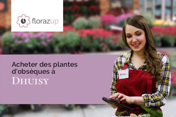 couronnes florales pour un décès à Dhuisy (Seine-et-Marne/77440)