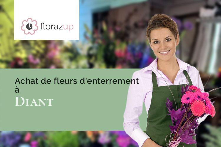 coupes de fleurs pour un enterrement à Diant (Seine-et-Marne/77940)