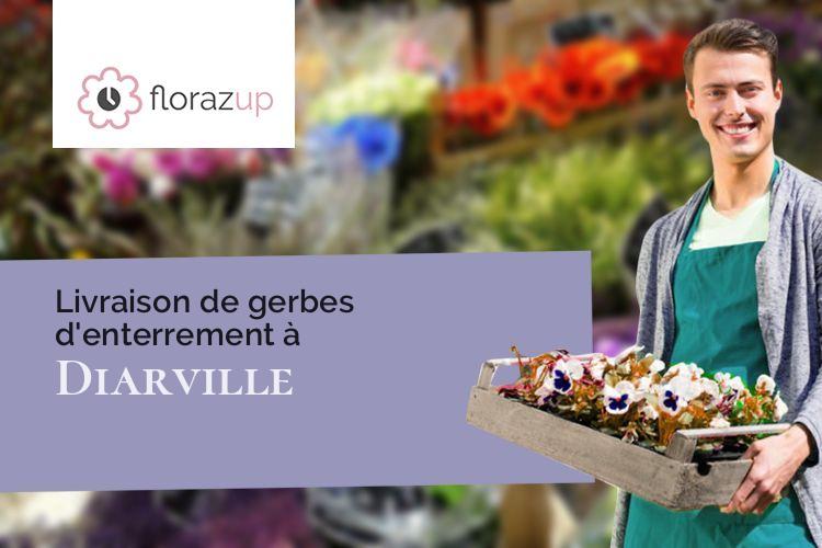 créations florales pour un enterrement à Diarville (Meurthe-et-Moselle/54930)