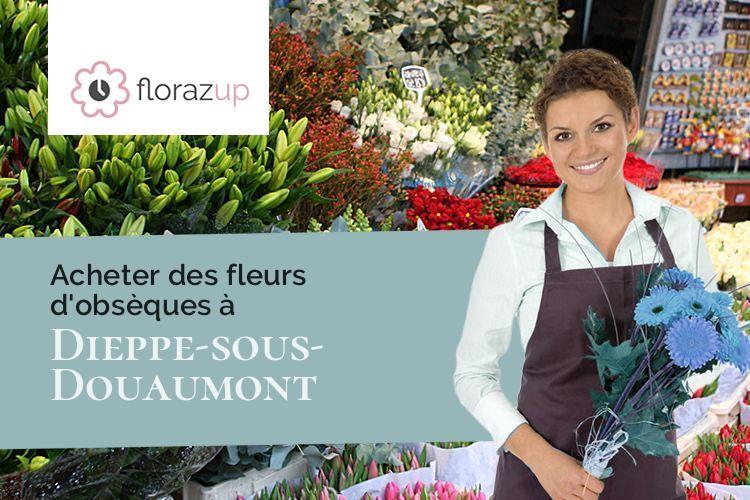 compositions florales pour des obsèques à Dieppe-sous-Douaumont (Meuse/55400)