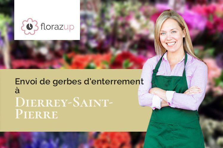 compositions de fleurs pour des obsèques à Dierrey-Saint-Pierre (Aube/10190)