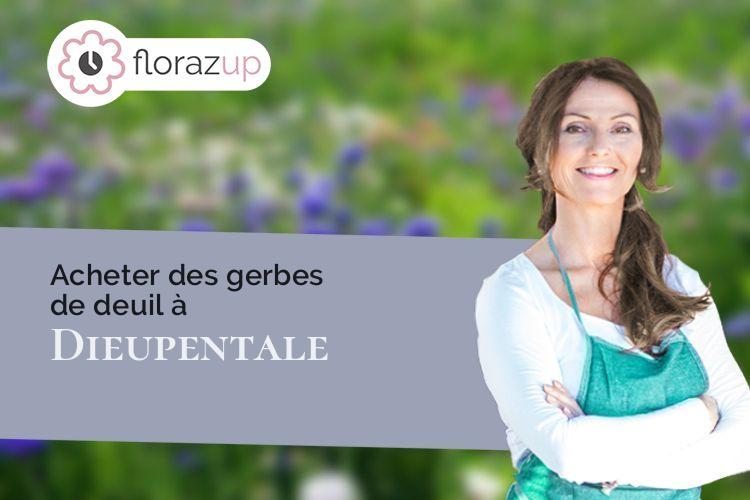 fleurs deuil pour une crémation à Dieupentale (Tarn-et-Garonne/82170)