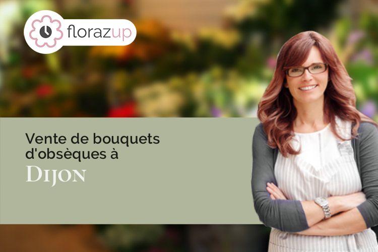 créations florales pour un deuil à Dijon (Côte-d'Or/21000)