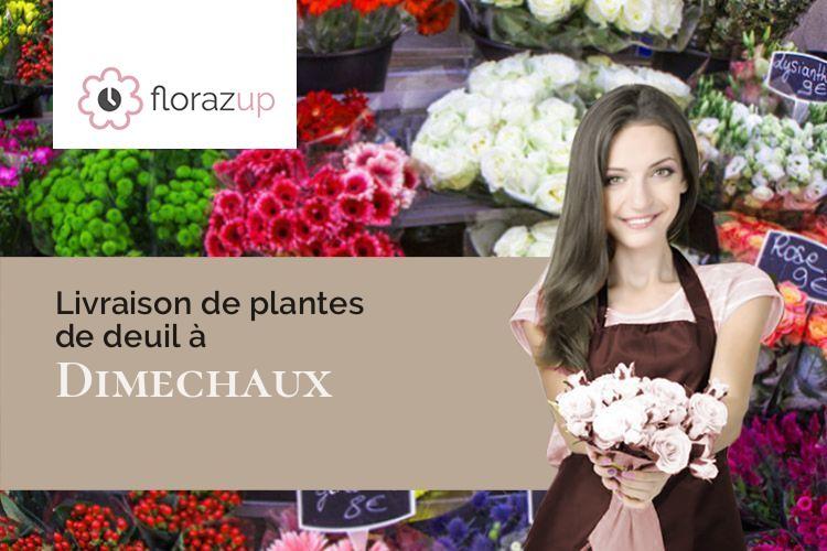 compositions florales pour un décès à Dimechaux (Nord/59740)