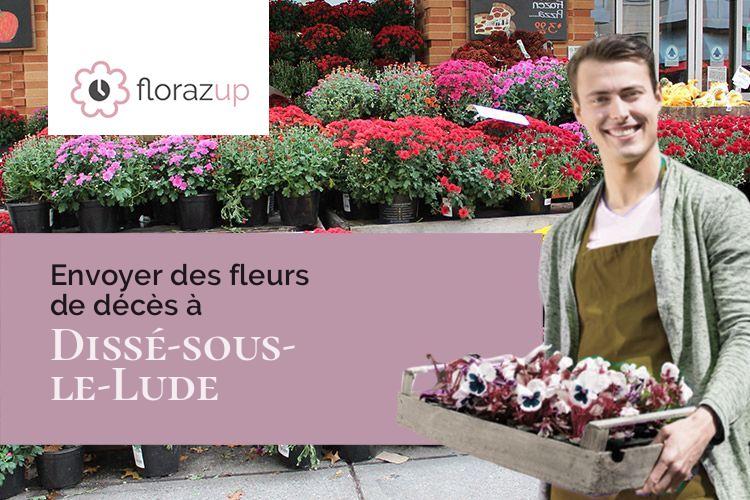 bouquets de fleurs pour des funérailles à Dissé-sous-le-Lude (Sarthe/72800)