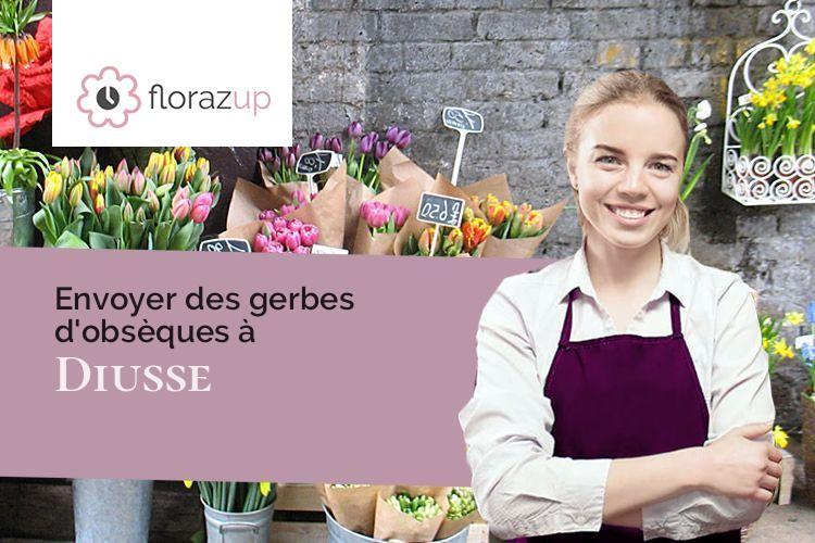 coupes de fleurs pour un décès à Diusse (Pyrénées-Atlantiques/64330)