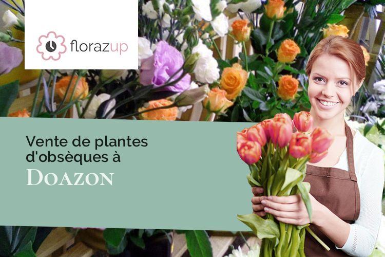gerbes de fleurs pour des funérailles à Doazon (Pyrénées-Atlantiques/64370)