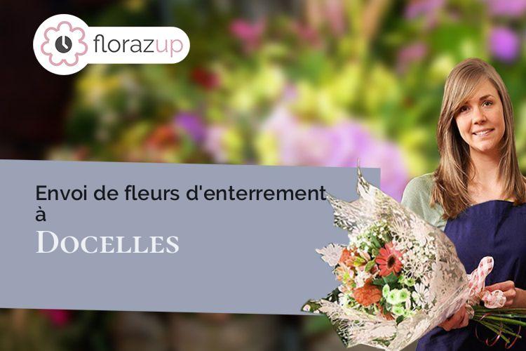 compositions florales pour une crémation à Docelles (Vosges/88460)