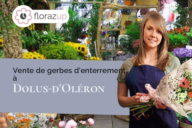 couronnes florales pour une crémation à Dolus-d'Oléron (Charente-Maritime/17550)